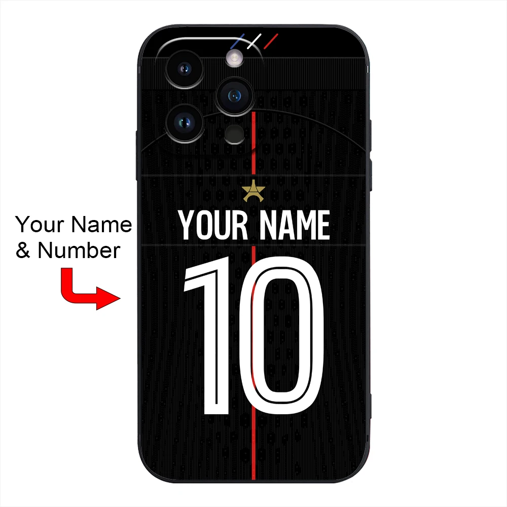 

25 France Paris PSG LE PARISIEN Soft Silicone Cover Case for Xiaomi Redmi Note 15 14 13C POCO X6 X7 M6 M7 Pro Neo