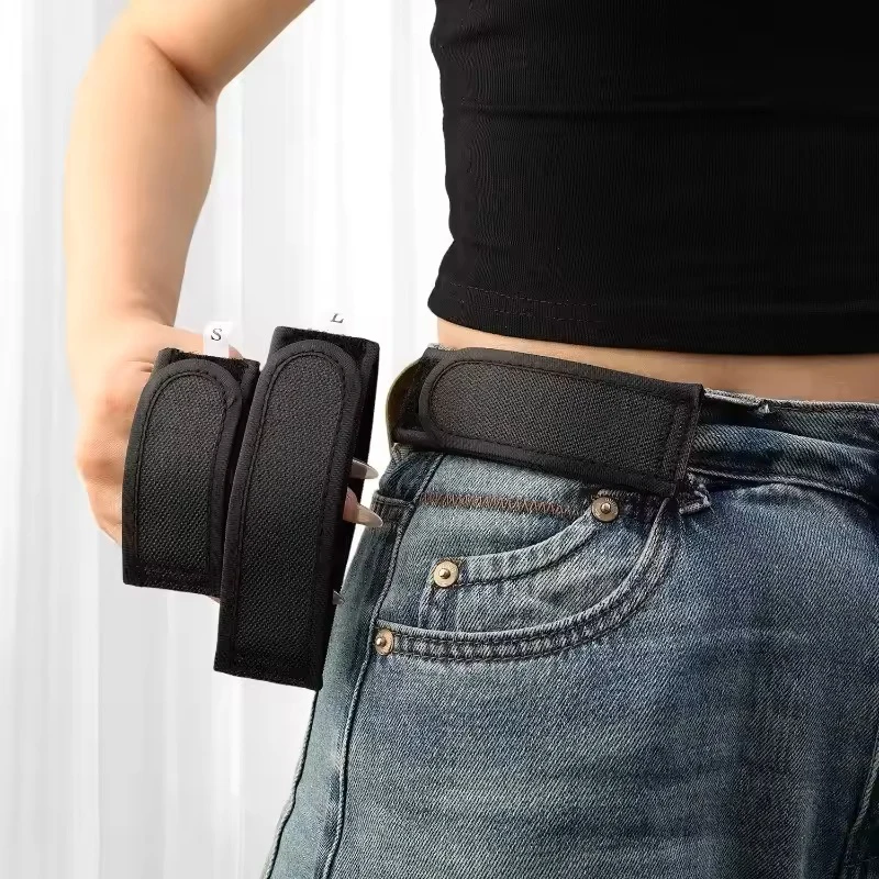 Modischer, bequemer, stilvoller Gürtel für Herren, schnallenfreier Gürtel, ultraweich, elastische Gürtel ohne Schnalle, unisex schnallenfreie Taillengürtel. – Detail 2