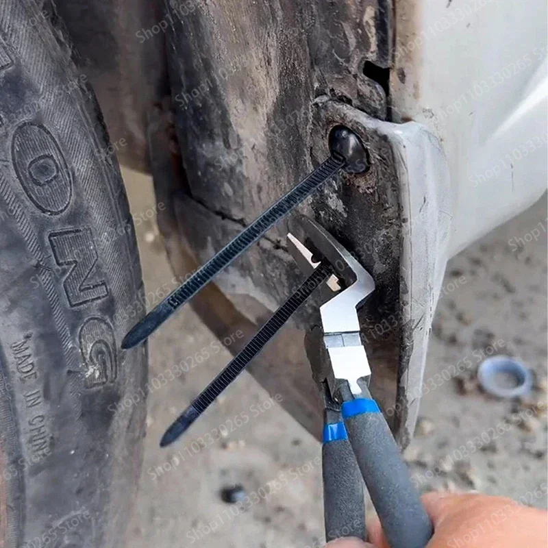 New type of cable tie buckle through nail multifunctional automotive universal cable tie universal cable tie buckle fastener