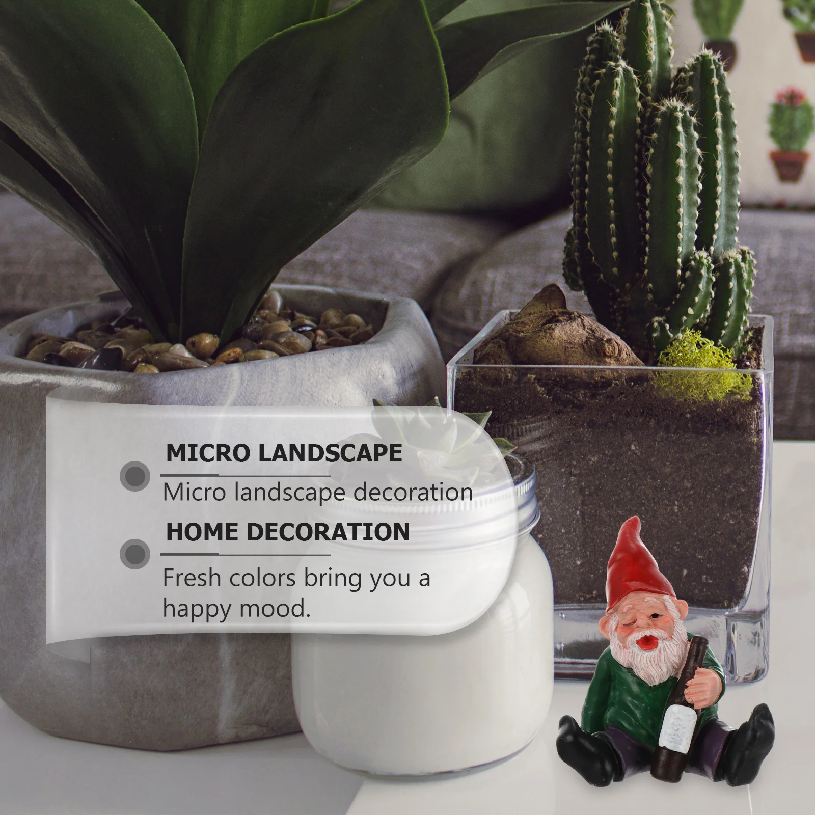 

1Pcs Resin Craft Dwarf Statue Garden Decor Funny Outdoor Ornament Lovely Gift Garden Decor Resin Statue Artwork