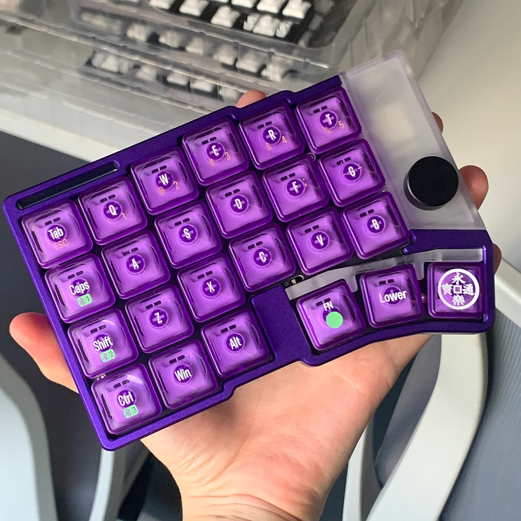 

Low Profile Keycaps Set Split Keyboard PC PBT 54keycaps with Letter for Cornix Split Keyboard Caps Kailh Choc V2 Mx Switches