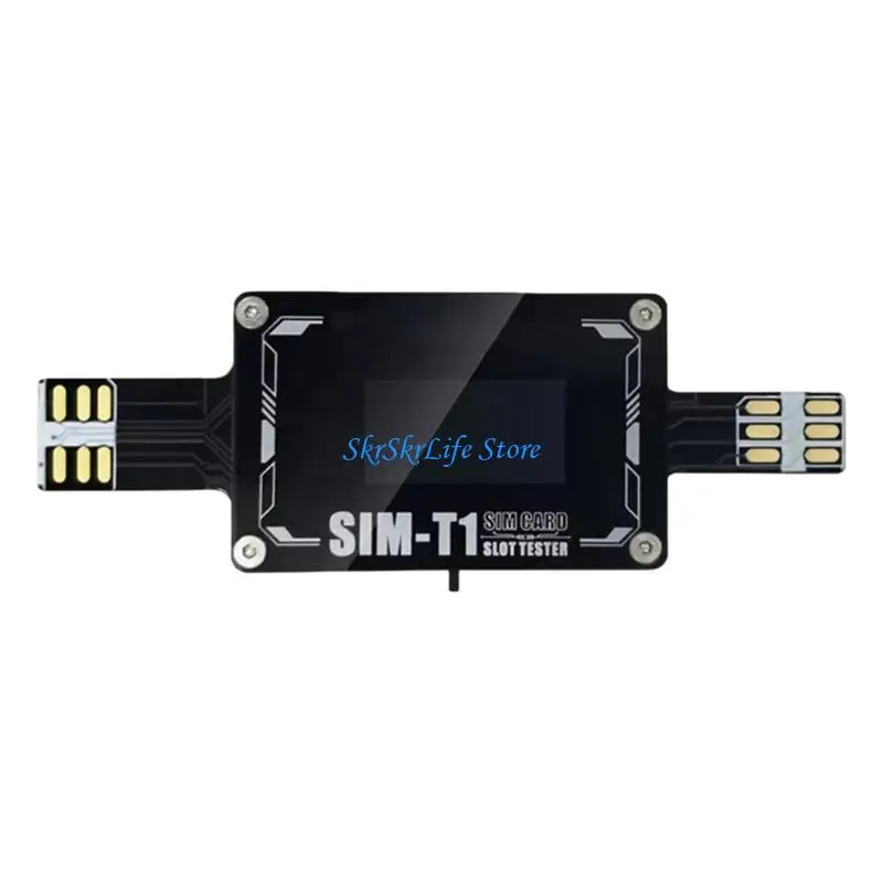 

E65E Innovative Professional Double Card Slot Tester Safety Protective and Alarms