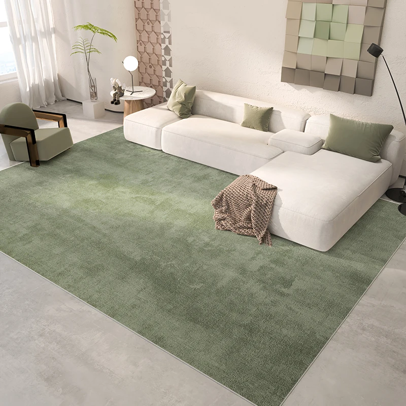 Modern Minimalist Bedroom Decor Solid Color Carpet Home Washable Mat Large Area Study Rug Light Luxury Carpets for Living Room