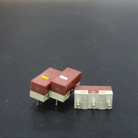 새로운 도착 2 개/갑 원래 Huano 자동 마이크로 스위치 20 수백만 클릭 평생 마우스 음소거 마이크로 스위치 3 핀