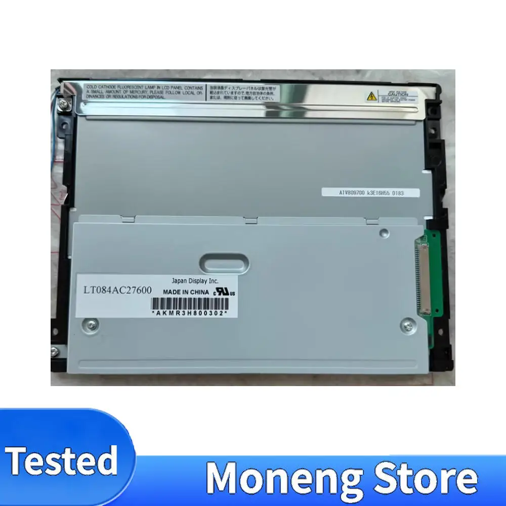 Painel original 800×600 da tela de exposição de 8,4 polegadas do LCD LT084AC27600