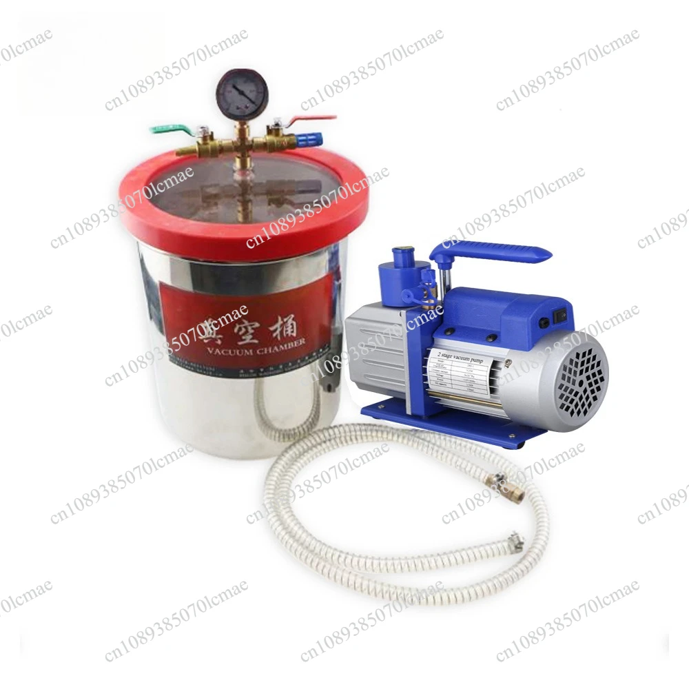 5 CFM Vacuum Pump Air Conditioning Vacuum Pump 2 Stage Rotary Vane HVAC