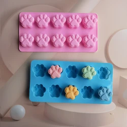 Cat Claw Shape Chocolate Silicone Mold DIY Baking Cake Decoration mold Candy Pudding Jelly Soap Mold Drip Glue Mold Ice tray