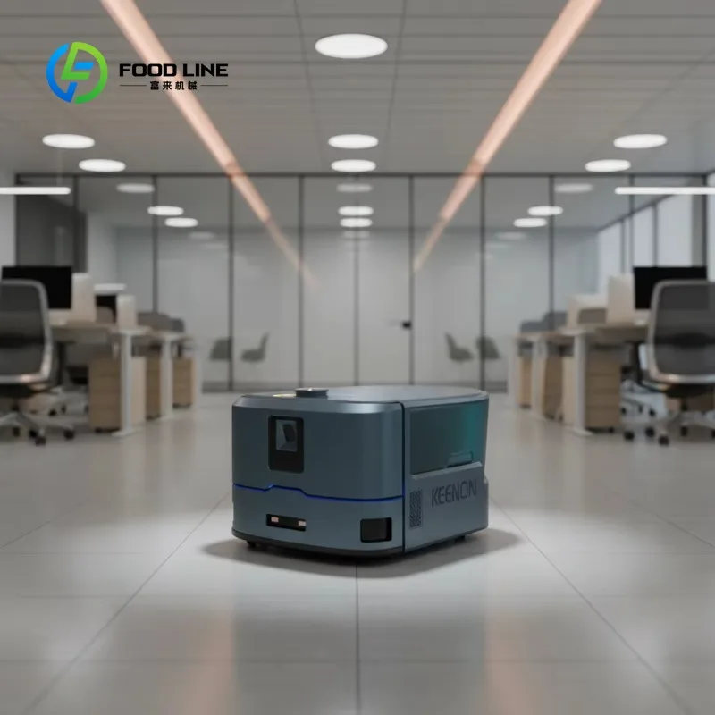Customized Smart Robot Self Cleaning Base Hot Water Wash Lidar Mapping 3000 Sqft Auto Floor Cleaning Robot