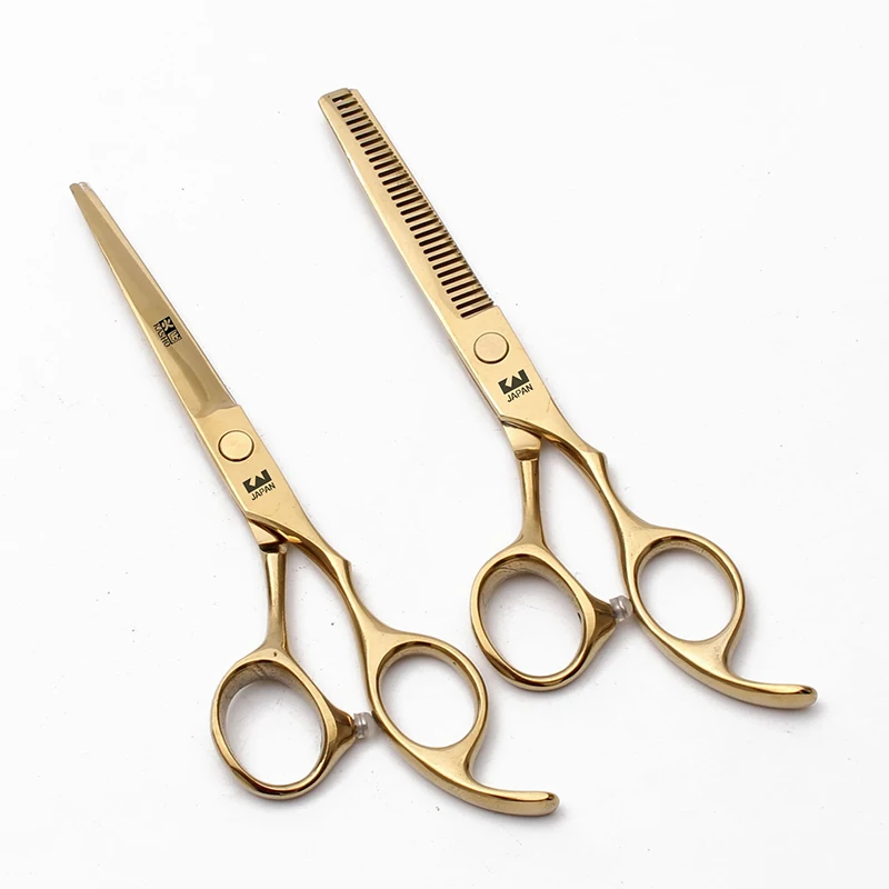 Ciseaux de coiffure professionnels, outils de coupe de cheveux, ciseaux de coiffeur amincissants, 6 pouces