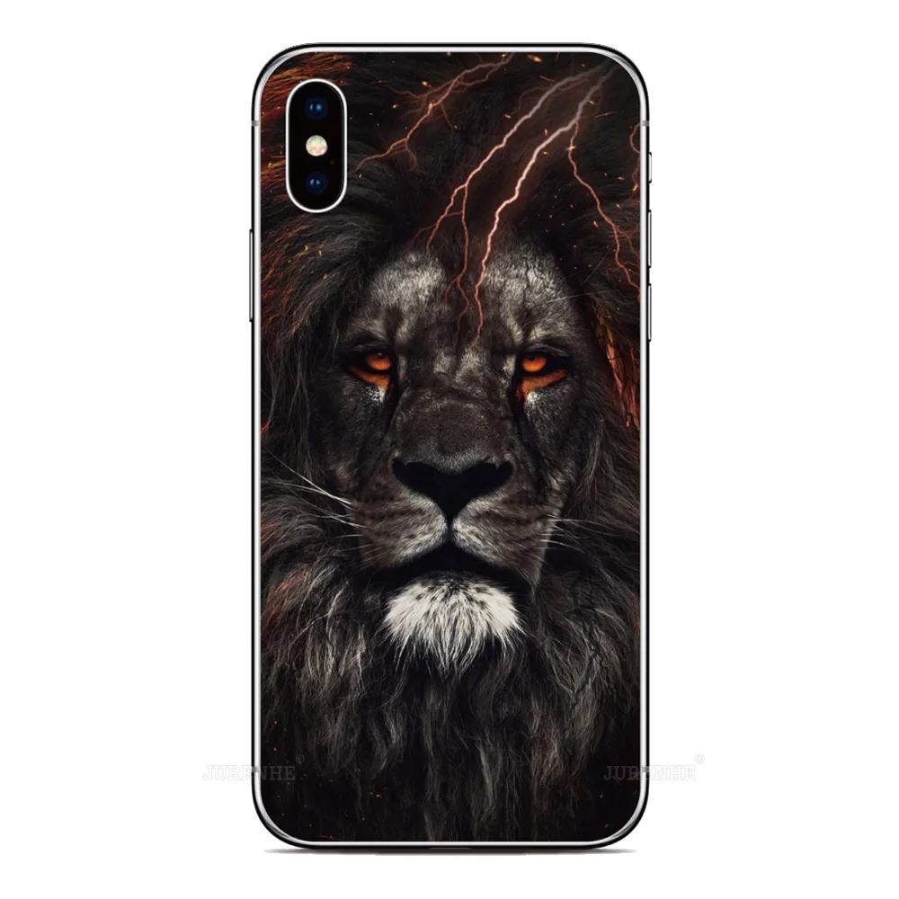 كبير الأسد الكلب غطاء ل LG الجناح المخملية K22 K61 K62 K50 K51 K52 K40 Q6 Q7 Stylo 5 6 G8s G8X G6 G7 G8 V50 V60 ThinQ جراب هاتف #5