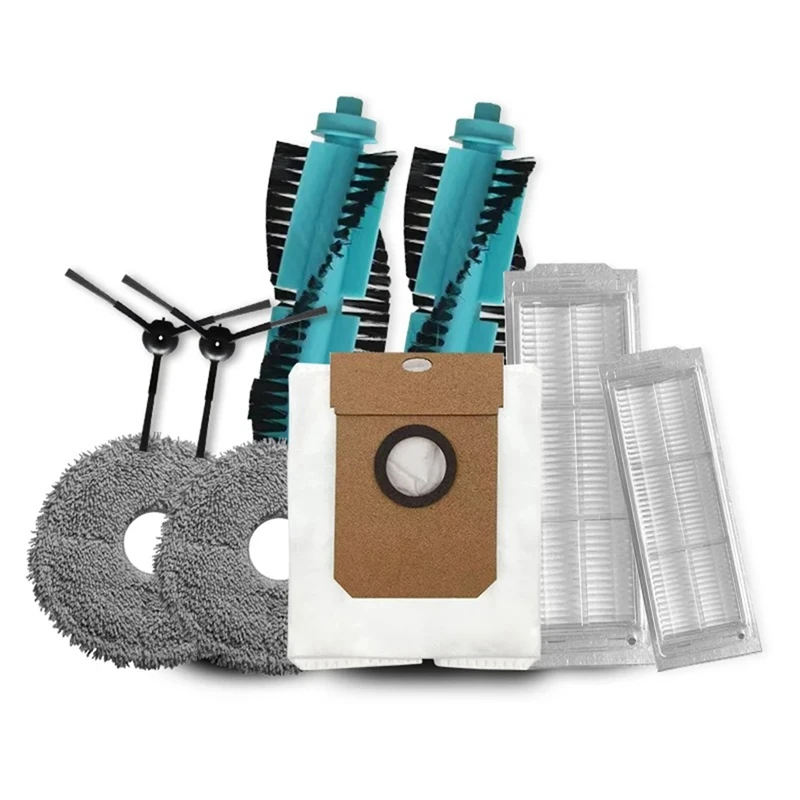 Dla Cecotec Conga 11090 Spin Revolution części zamienne główna szczotka boczna filtr Hepa Mop woreczek pyłowy