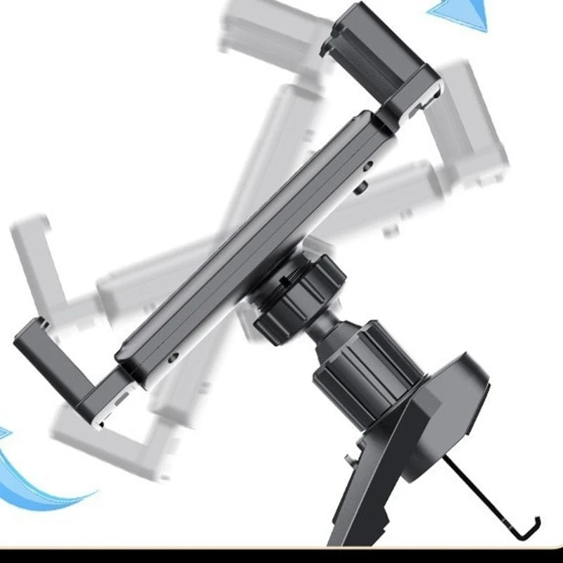 

Ergonomic Car Air Vent Phone Stand Support Flexible Clamp System 360 Degree View Adjustment Universal For Driving Safety