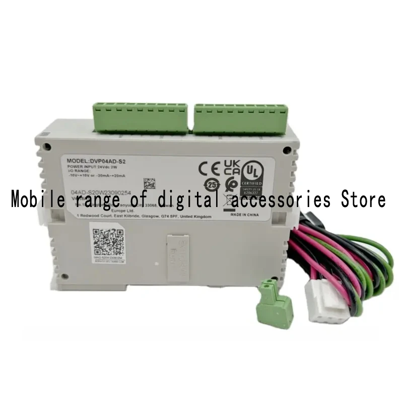 New Original PLC Controller DVP04AD-S2 DVP04DA-S2 DVP06XA-S2 DVP01PU-S One Year Warranty