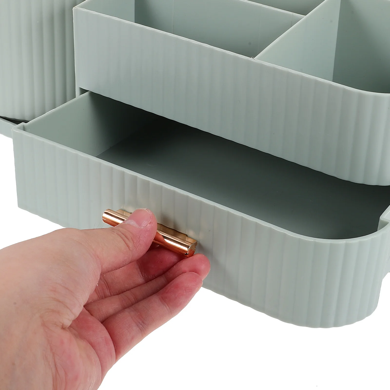 

Makeup Brush Holder Rotating Desktop Organizer Display Case Beauty Tool Storage Desktop Rotating Makeup Organizer