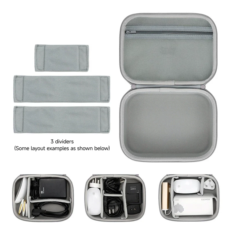 Hard Shell Storage Case for AirMini - Dual Protection Scratch-Resistant Oxford Fabric Travel Bag image 4