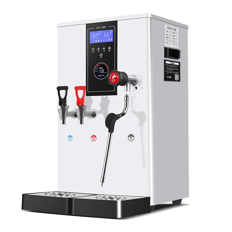 

Steam milk foam machine, commercial milk tea shop multi-functional automatic hot and cold steam boiling water machine