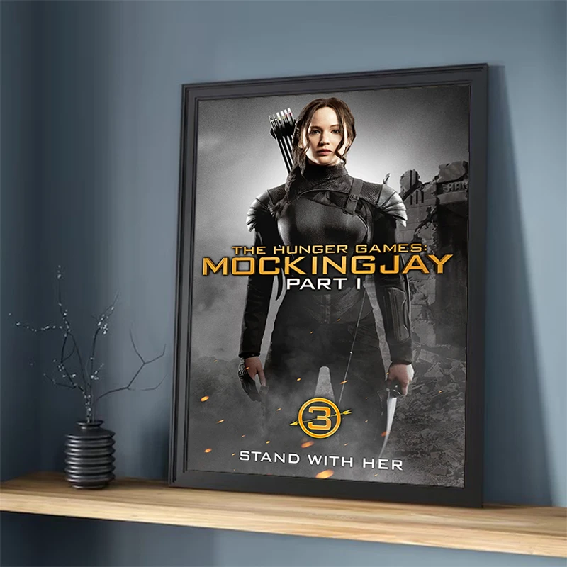 

The Hunger Games Movie Poster Gamer Room Decoration Decorative Painting Home Decorations Paintings for Bedroom Canvas Wall Decor