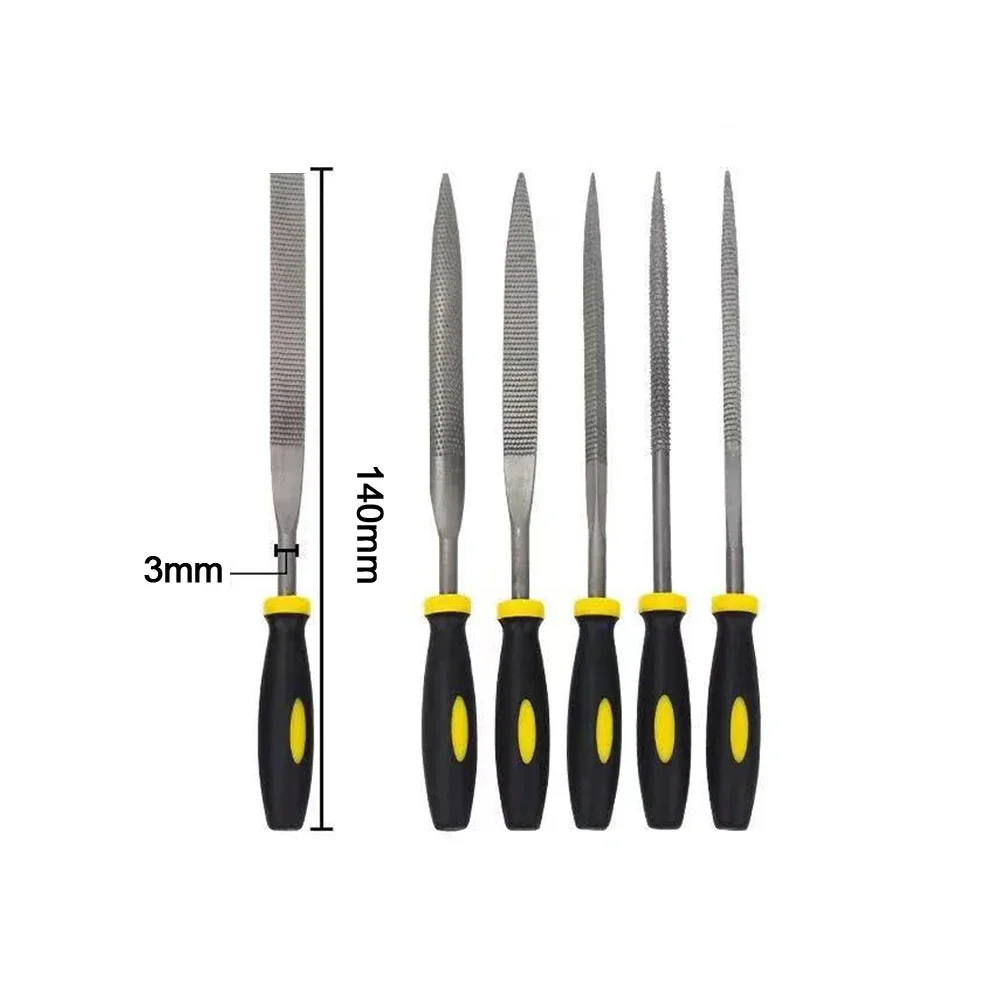 Mini Râpe de Travail de Calcul, Ponçage en saillie, Petite Lime en Acier, Métal, Bois Dur, Liège, Polissage, Outils Carimplantés pour Outils à Main, 6 Pièces