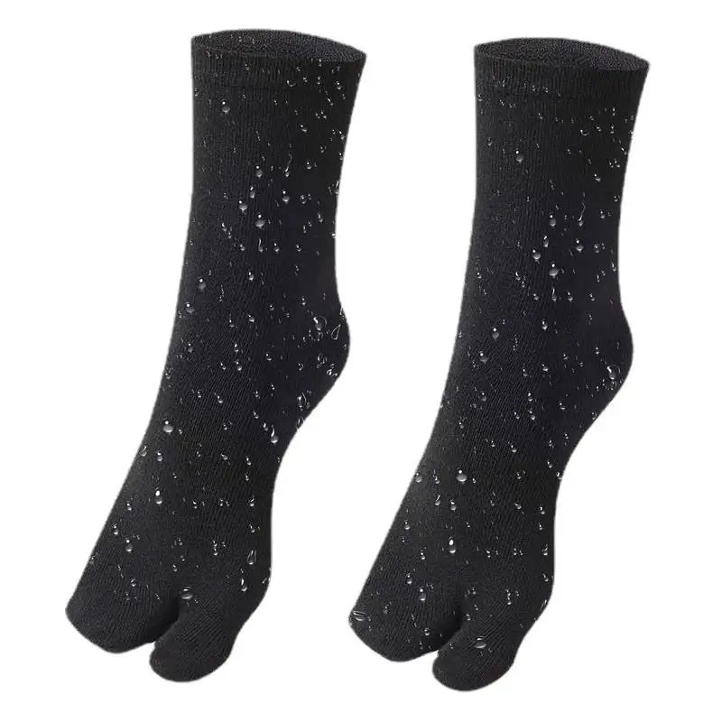 

Split Toe Socks Unisex Simple Comfortable Two-Toed Socks Japanese Hara juku Men Women's Socks Two Finger Socks Support Open Toe