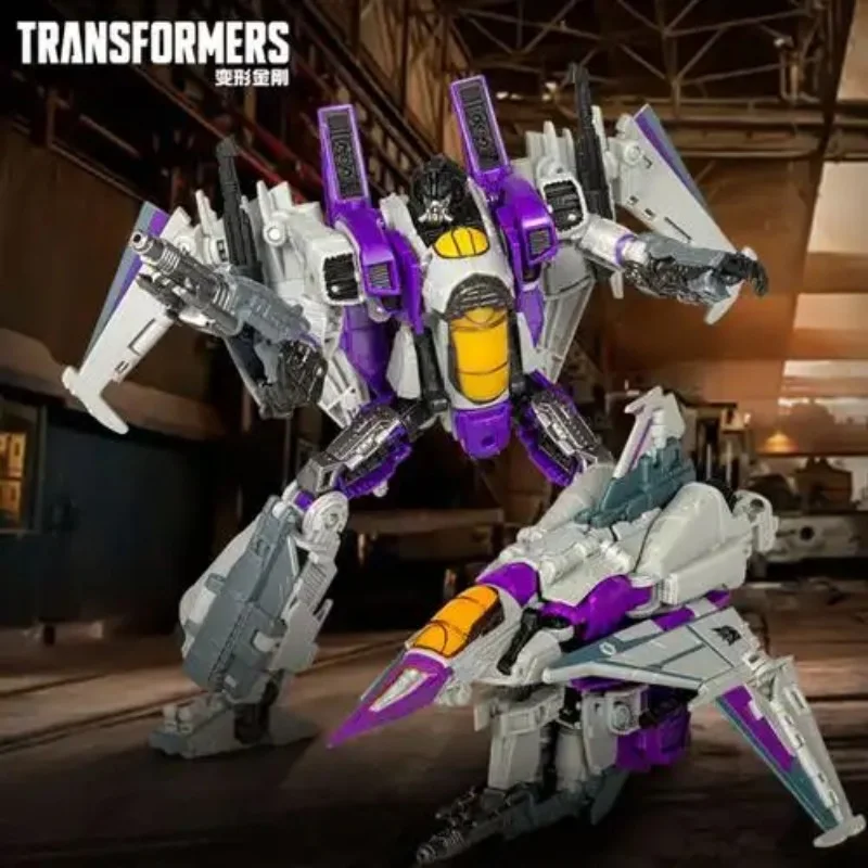 Op voorraad Transformer SS113 Skywarp V-klasse Navigator G1 Geanimeerd speelgoed Garagekit ‌ Kunstspeelgoed Vakantiecadeaus Anime Karakters Studio