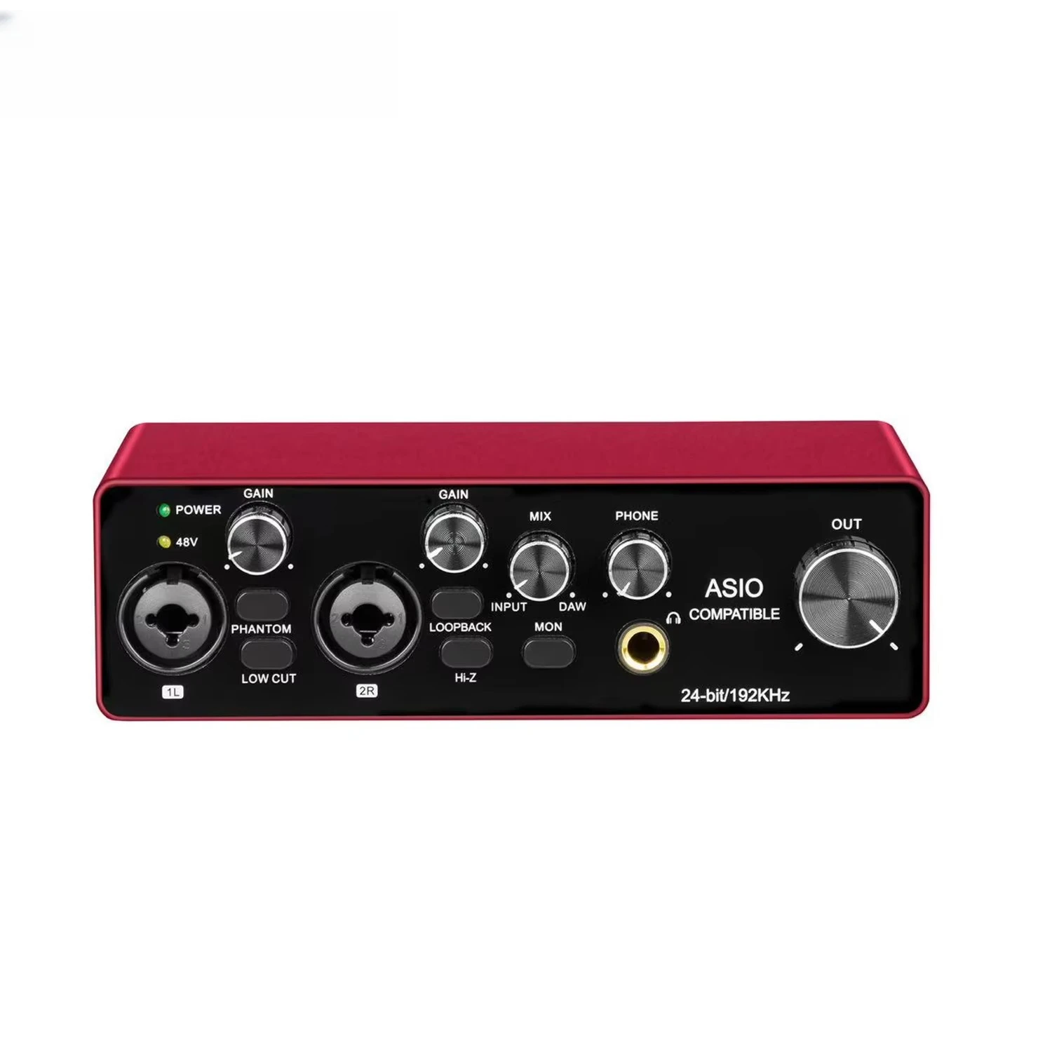 【2026】GAX-MR22 Asio Audio Interface Professional Sound Card 24 Bit/192Khz Built…