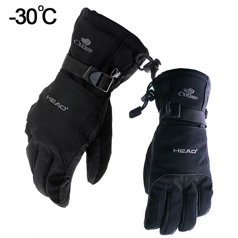 New brand men's ski gloves Snowboard gloves Snowmobile Motorcycle Riding winter gloves Windproof Waterproof unisex snow gloves