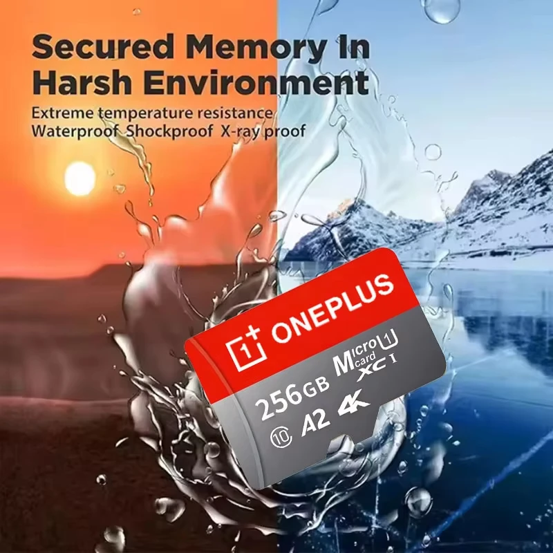 Oneplus Micro SD Card 1TB High Speed TF Flash Card Memory Card NEW 128GB 256GB 512GB U3 V60 8K Full HD For GoPro Action Camera - view 4