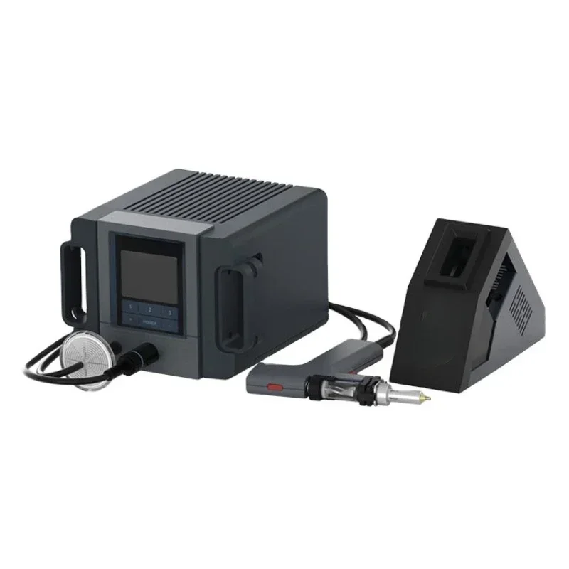 

Hot SalesTin Suction Gun LCD Built-in Vacuum Pump Diaphragm Type Tin Elimination Device Automatic Sleep For PCB Board Repair