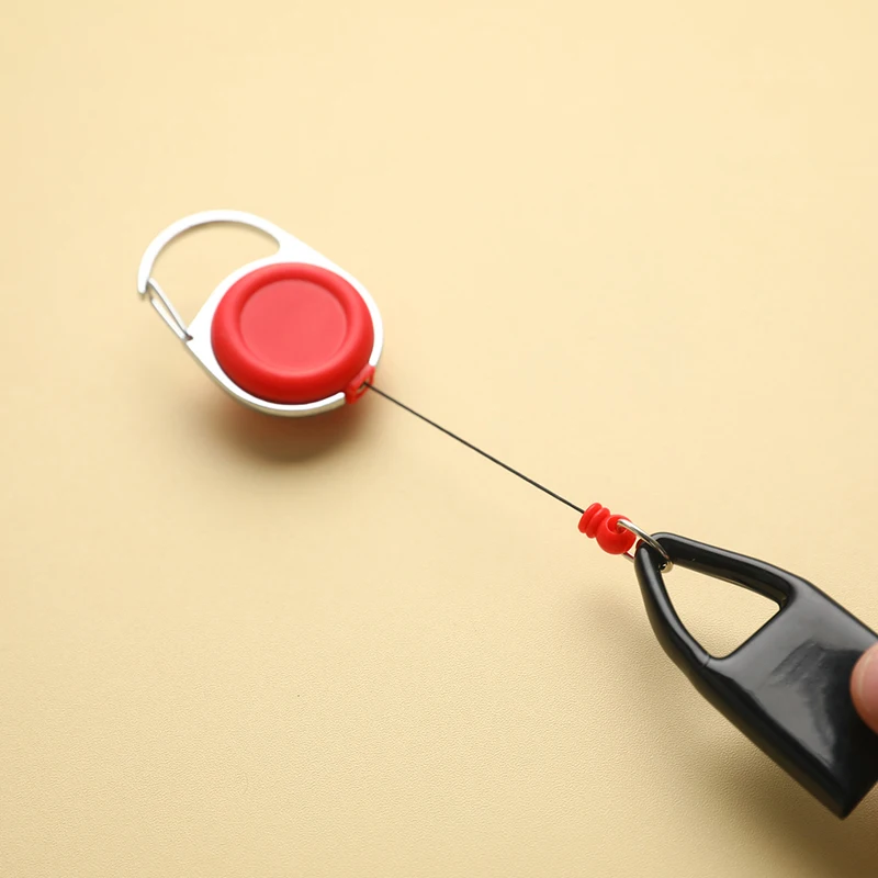 Wholesale Silicone Sticker Lighter Leash Safe Stash Clip Retractable Keychain Holder Cover Smoking Accessories Smoke Accesoires