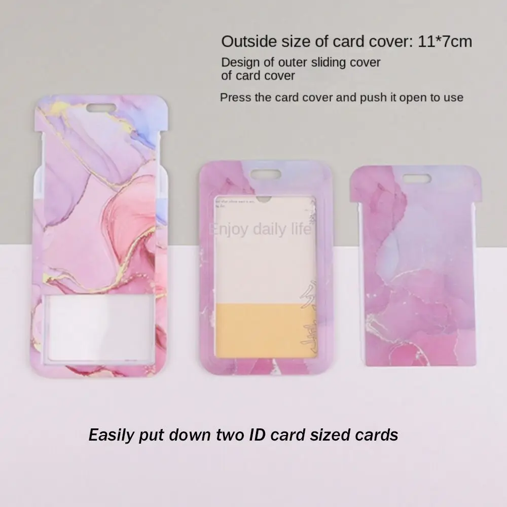 Mode Werk Kaarthouder Id Naamplaatje Studenten Meisjes Bus Pas Toegangskaart Hoesje Badge Houder Bank Id Houders