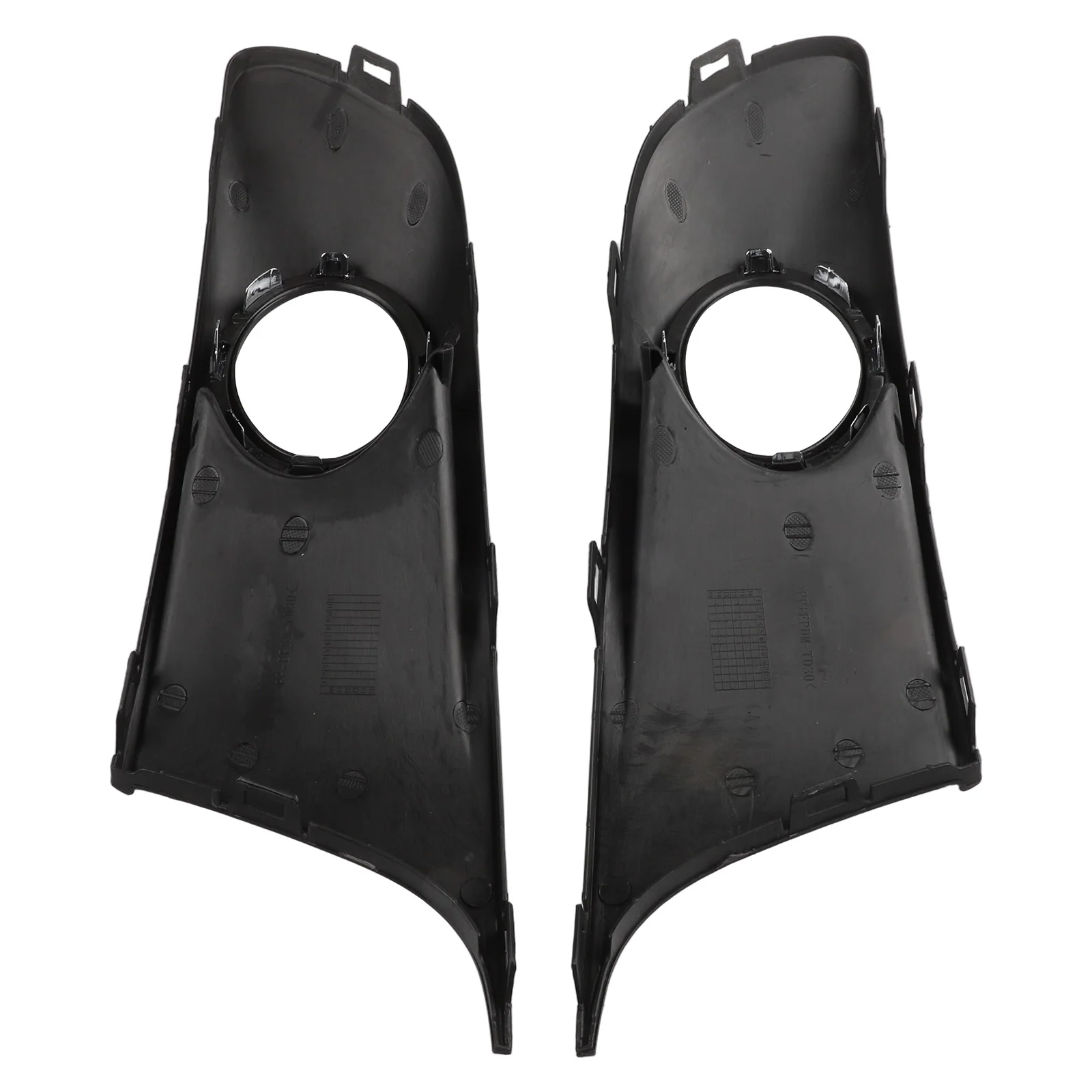 1 Pair Car Front Bumper Fog Light Vent Grille Grill Cover For Touran 2011-2015 OEM Number 1T0853665P, 1T0853666T Wholesale