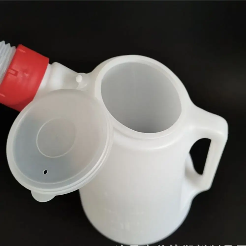 1.2/2/3/4/5 Litre Oil Measuring Jug Plastic with Pouring Plastic Oiler Oil Pot Spout Container Oiler For Car Motorcycle