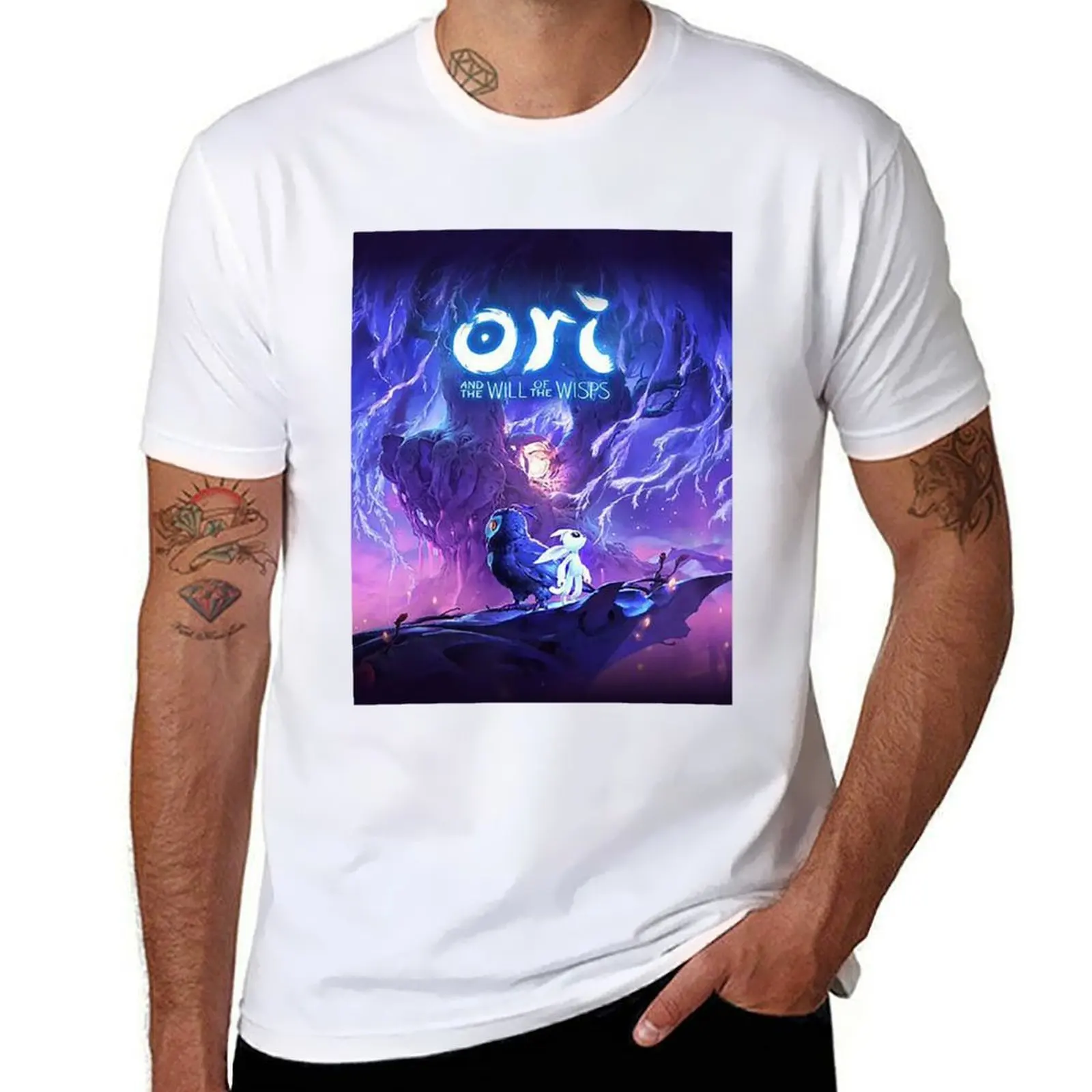 

Ori and the will of the wisps T-Shirt Plus Size Everyday Tee Shirt