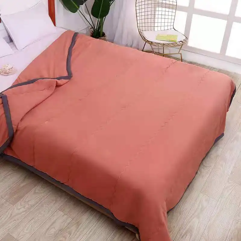 

Washed Cotton Summer Quilt Air Condition Comforter Bedding Core Single Double Household Supply