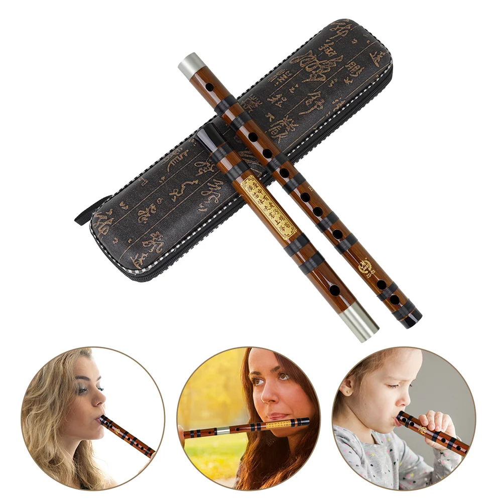 Bamboo Flute Portable Professional Practicing Musical Instruments Beginners Bitter Student Introductory Child