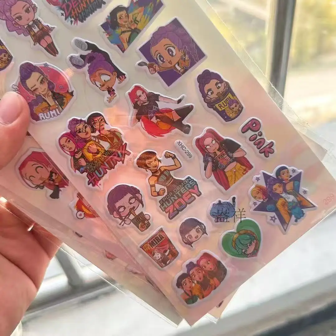 NEUE Anime Cartoon Schaumstoff Puffy Sticker für Gepäck, Handy, Notizbuch, Belohnungsaufkleber, Kinderspielzeug, Geschenke, Partyzubehör, Dekoration – Detail 6