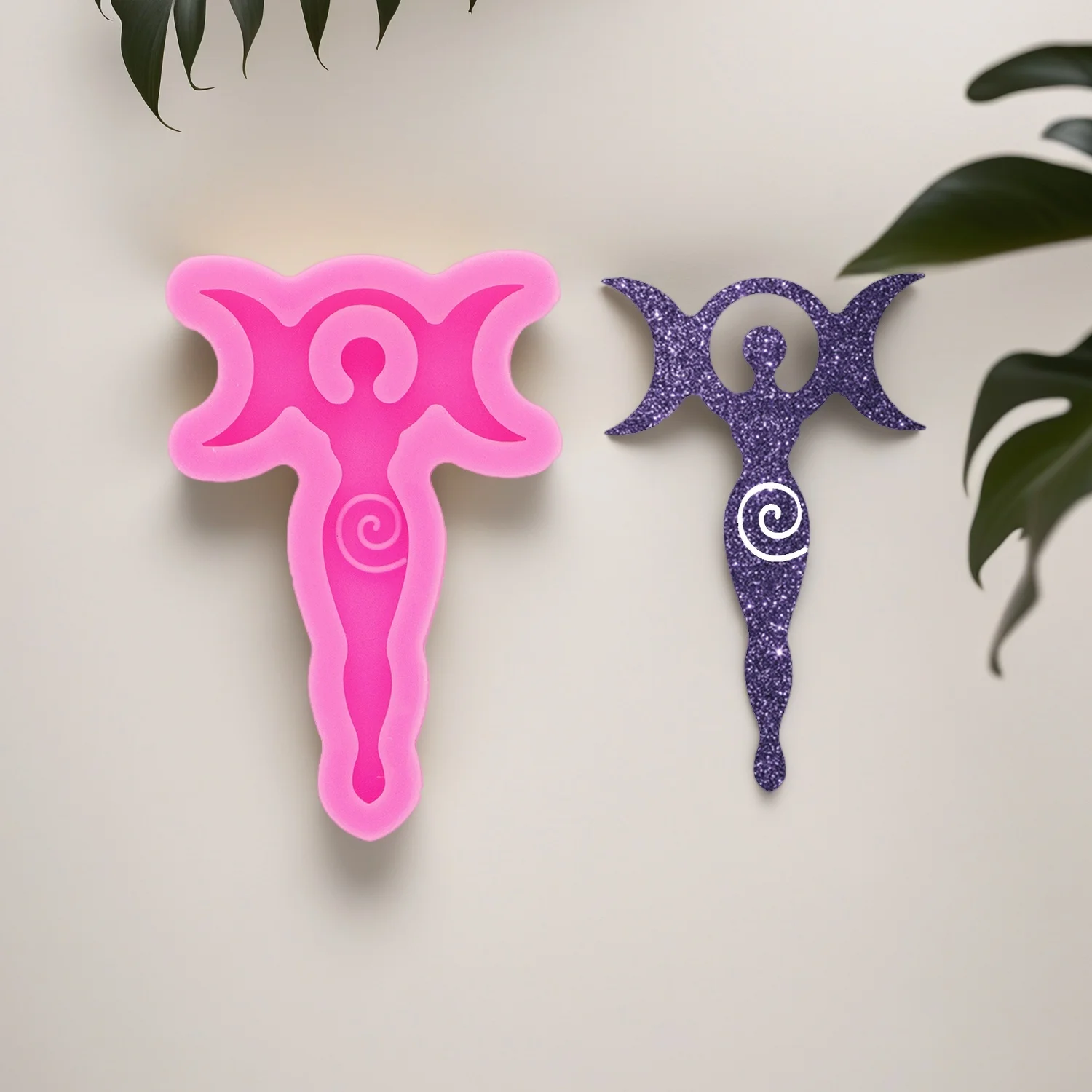 Silicone Dancing Ballet Girl Mold DIY Epoxy Resin Casting Crafts Jewelry Keychain, Cakes Dessert Gummy Cupcakes