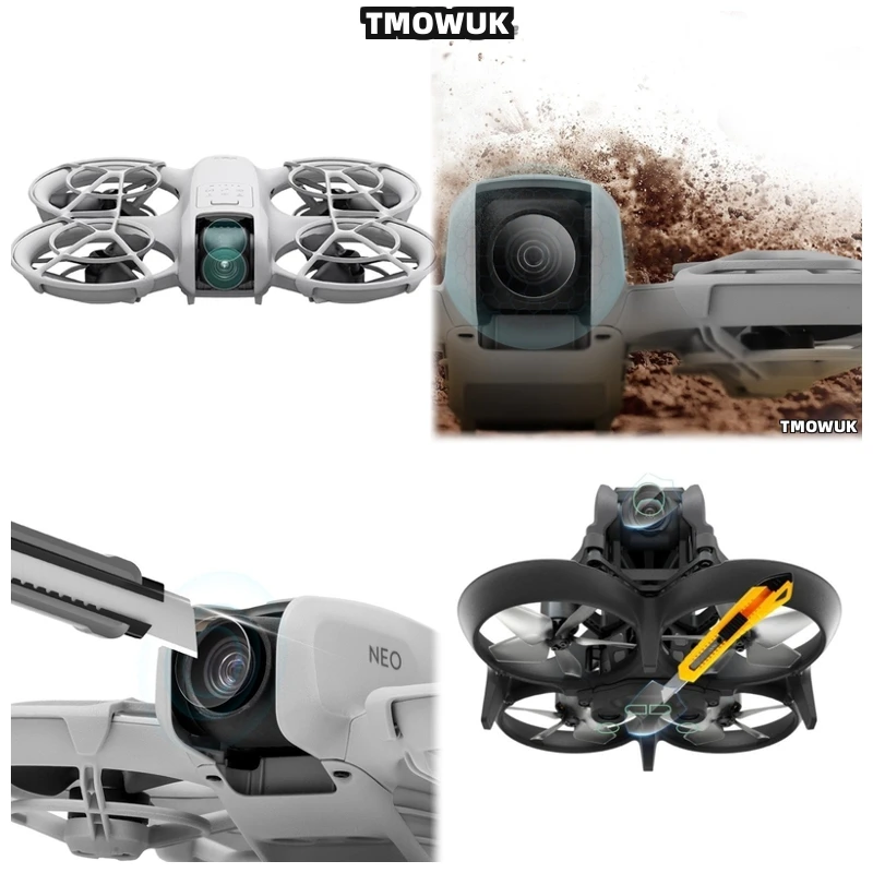 

For DJI Phantom 4 Advanced RTK Pro V2.0 DJI Avata Neo Full Coverage Tempered Glass Guard Cap