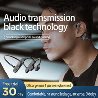 Wireless Headphones Lightweight Bone Conduction Headphones Bluetooth-Compatible Comfortable To Wear for Outdoor Sports