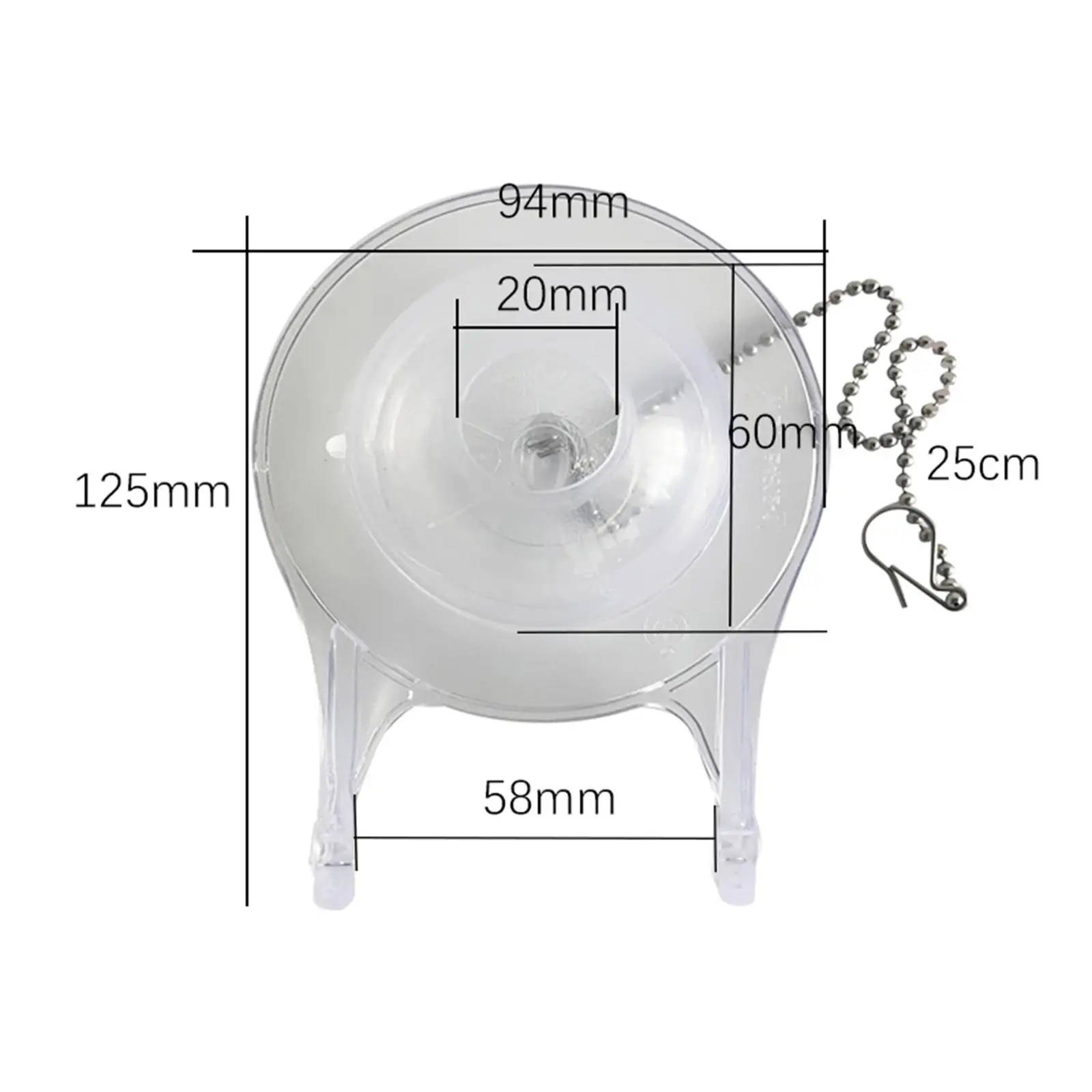 3 inch Toilet Flapper Replacement Portable for 3 inch Flush Valves Water Saving Toilet Stopper Flapper for Household Accessories