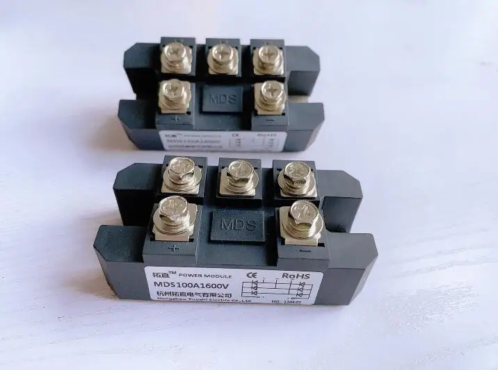 Module redresseur triphasé, MDS100A, MDS150A, 1600V