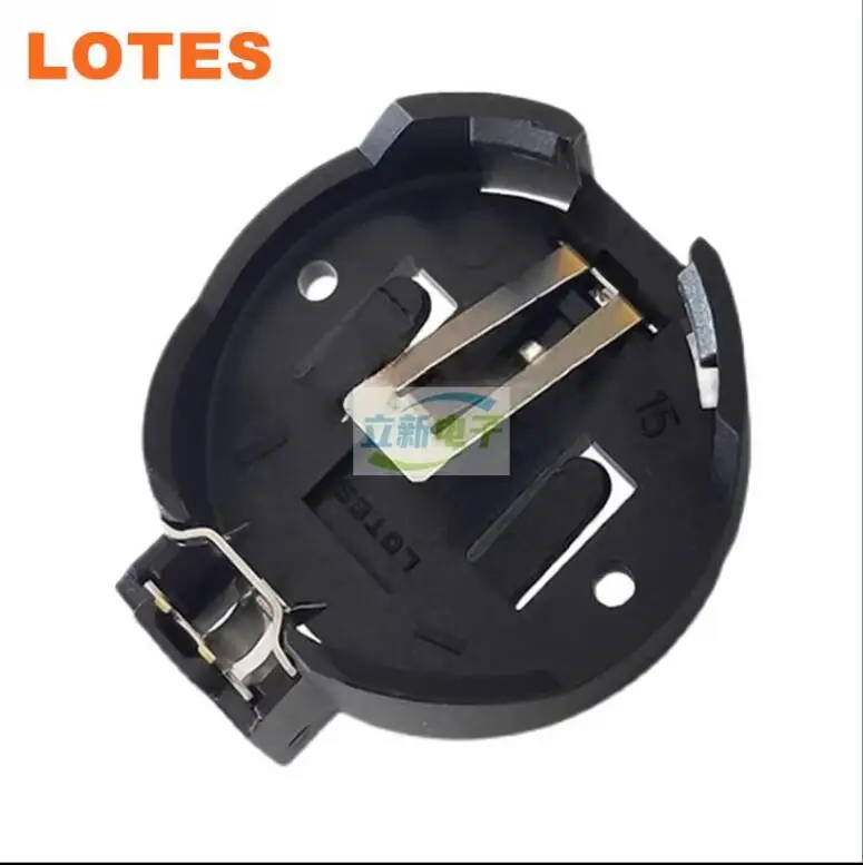 Lotes CR2025 CR2032 3V Button Coin Cell Battery Socket Holder Box Case connector