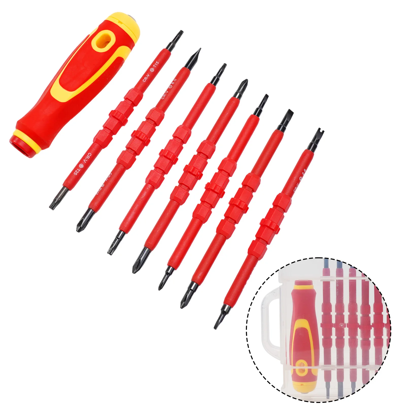 Repair Tools Screwdriver Kit Chrome Vanadium Steel Electricians Hand Tools Multi-Purpose Multi-Tool Replacement