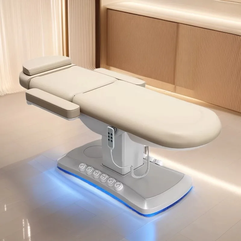 Beauty Bed Beauty Bed Electric Beauty Bed, Spa Massage Bed, Beauty Salon-Specific Medical Beauty Injection Bed, Adjustable Heigh