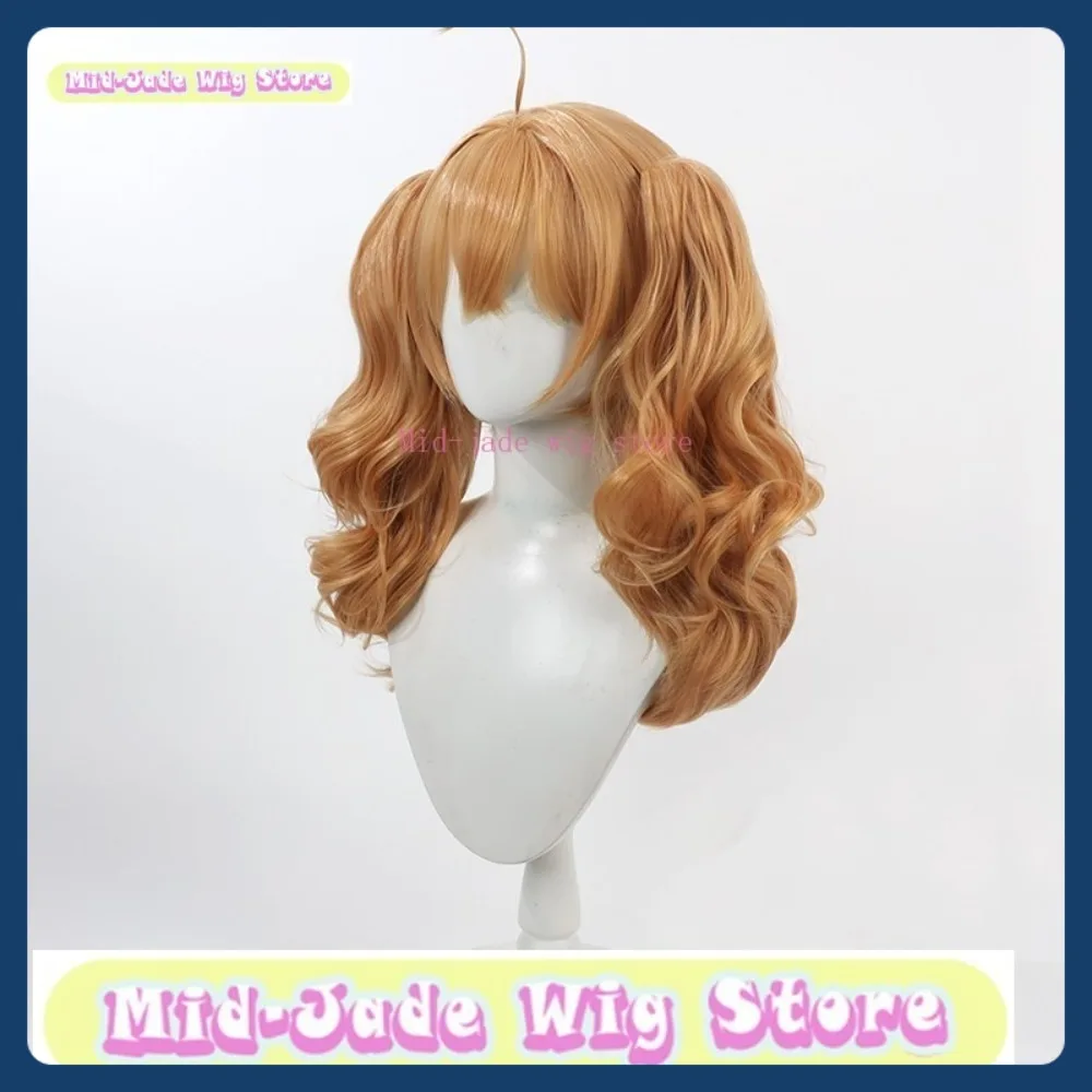 Mid-jade peruca loja arquivo azul ibaragi yoshimi cosplay peruca anime jogo rpg cabelo sintético trajes de halloween adereços