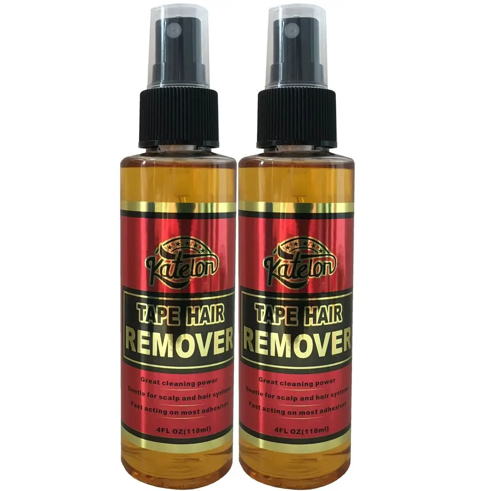 4 Oz 118 ml Gelber Flüssigentferner für Spitzenperücken-Kleber und Klebeband – Detail 2
