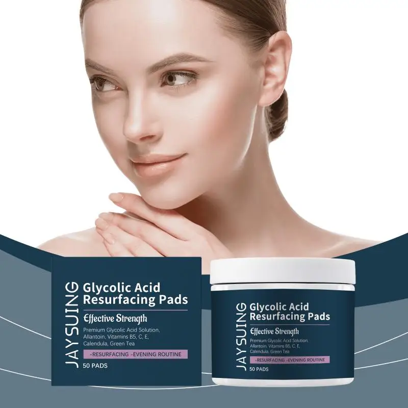 Glycolic Acid Exfoliating Cotton Pad Relieve Skin Discomfort Shrink Pores Remove Blackheads Improve Drying Moisturiz Cotton Pads