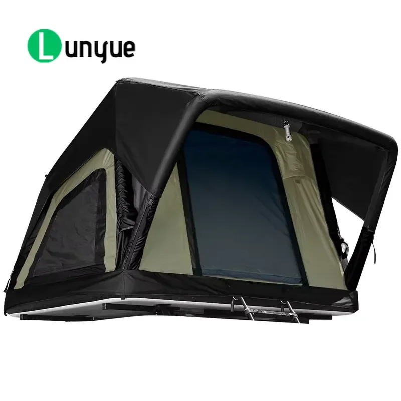 Foldable Automatic Inflatable Camping Tent Waterproof Outdoor SUV House Tent for Car Roof Top Adventure Travel Easy Setup