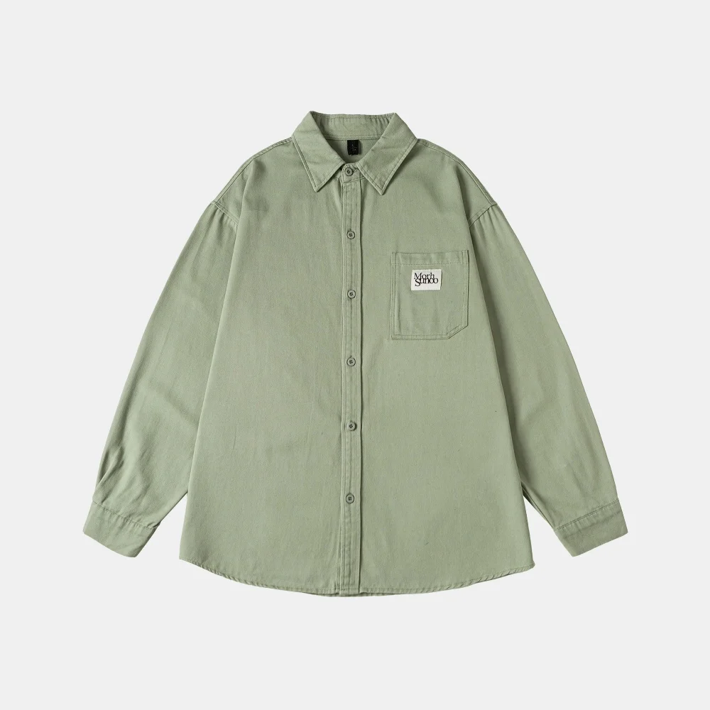 

Spring Elegant 100% Cotton Solid Color Blouse Women Loose Fitted Shirt Plus Size Casual Fashion Tops