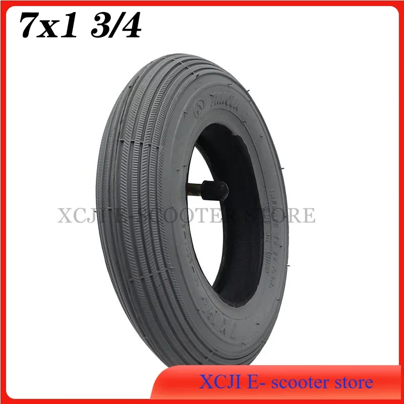 7inch inner tube outer Tires 7x1 3/4 pneumatic tire for wheelchair front wheel tire